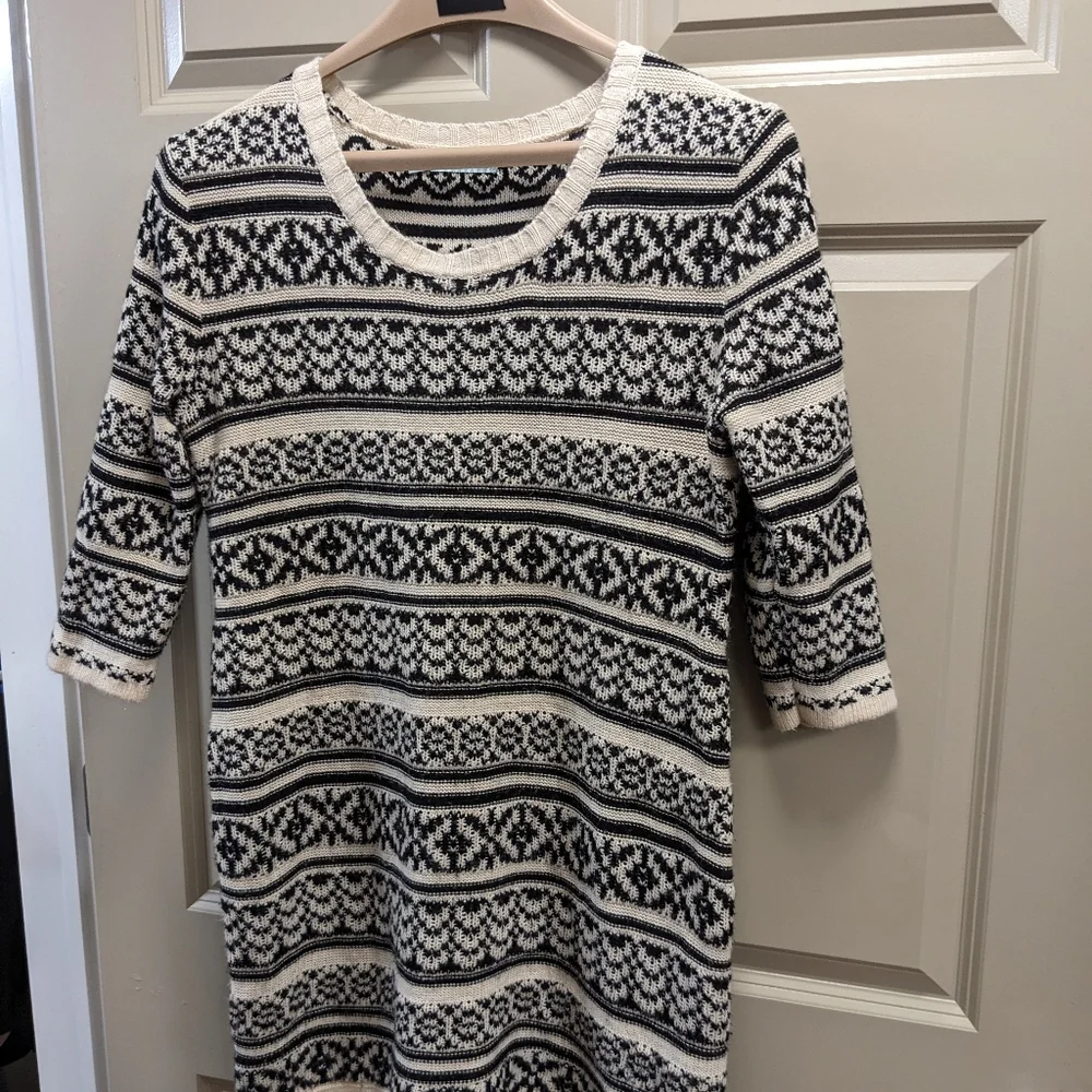 Maurices Nordic Pattern Sweater/Dress- size XL